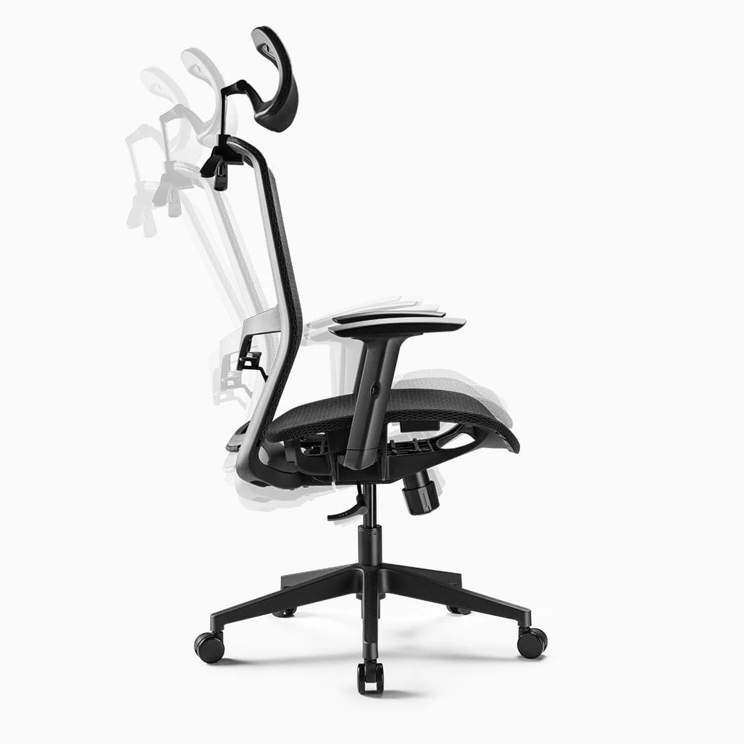 Desky Adjustable High Back Mesh Chair - Image 16