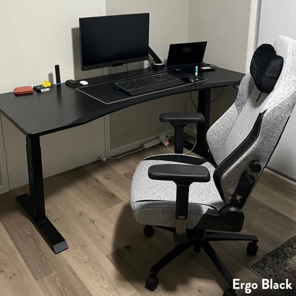 Desky Alpha Dual Sit Stand Gaming Desk - Image 8