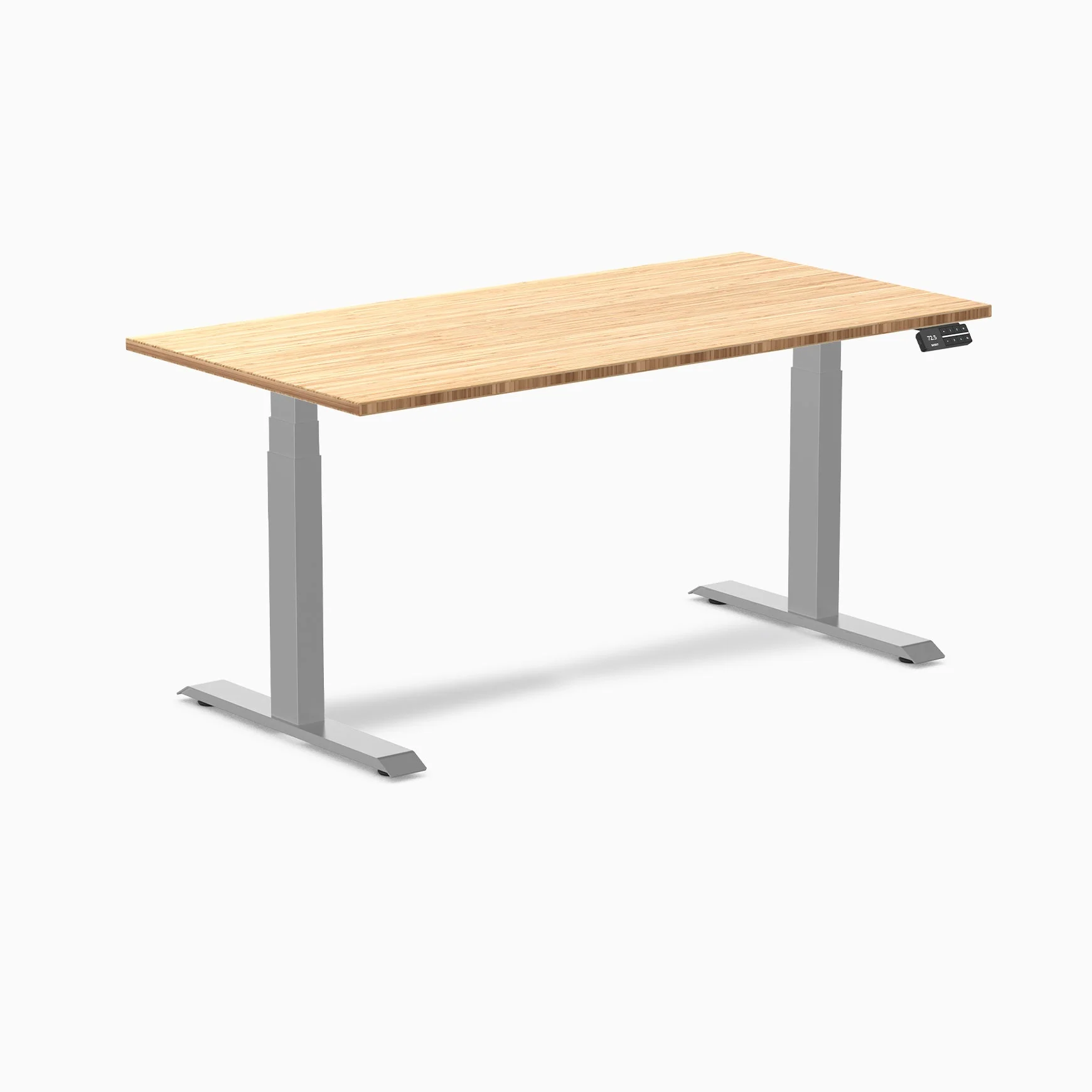 Desky Dual Bamboo Sit Stand Desk - Image 15