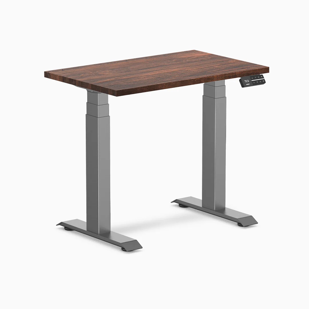 Desky Dual Mini Softwood Sit Stand Desk - Image 9