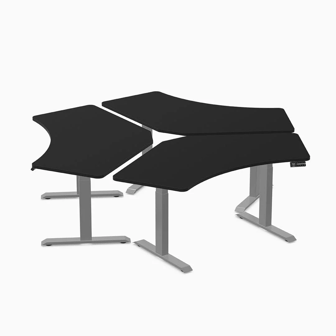 Desky Dual 120 Adjustable Standing Desk - Image 19