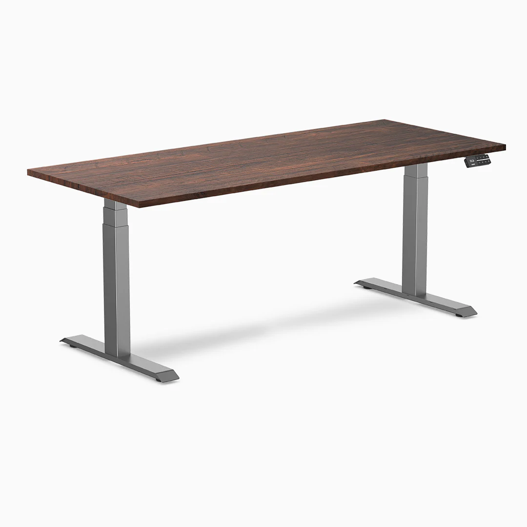 Desky Dual Softwood Sit Stand Desk - Image 15