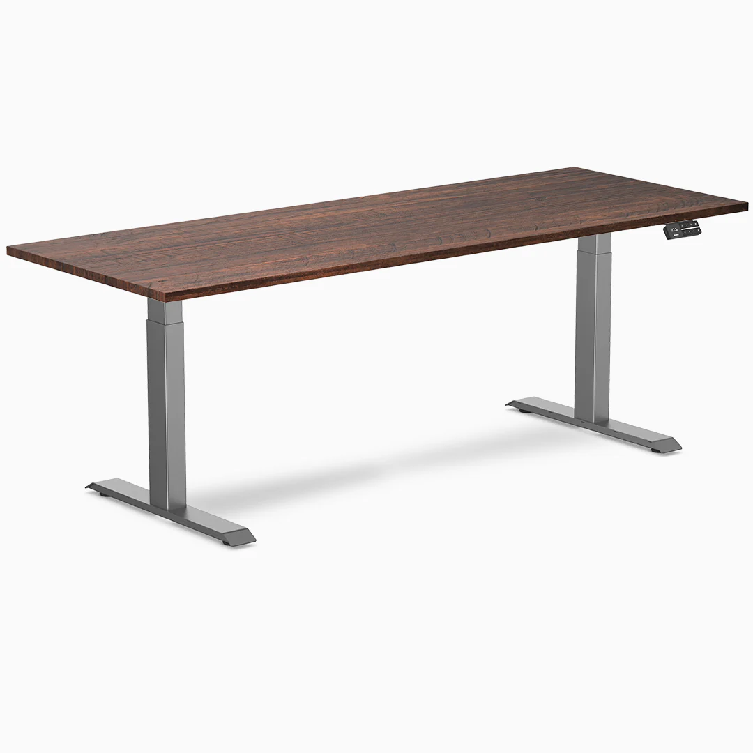 Desky Dual Softwood Sit Stand Desk - Image 16