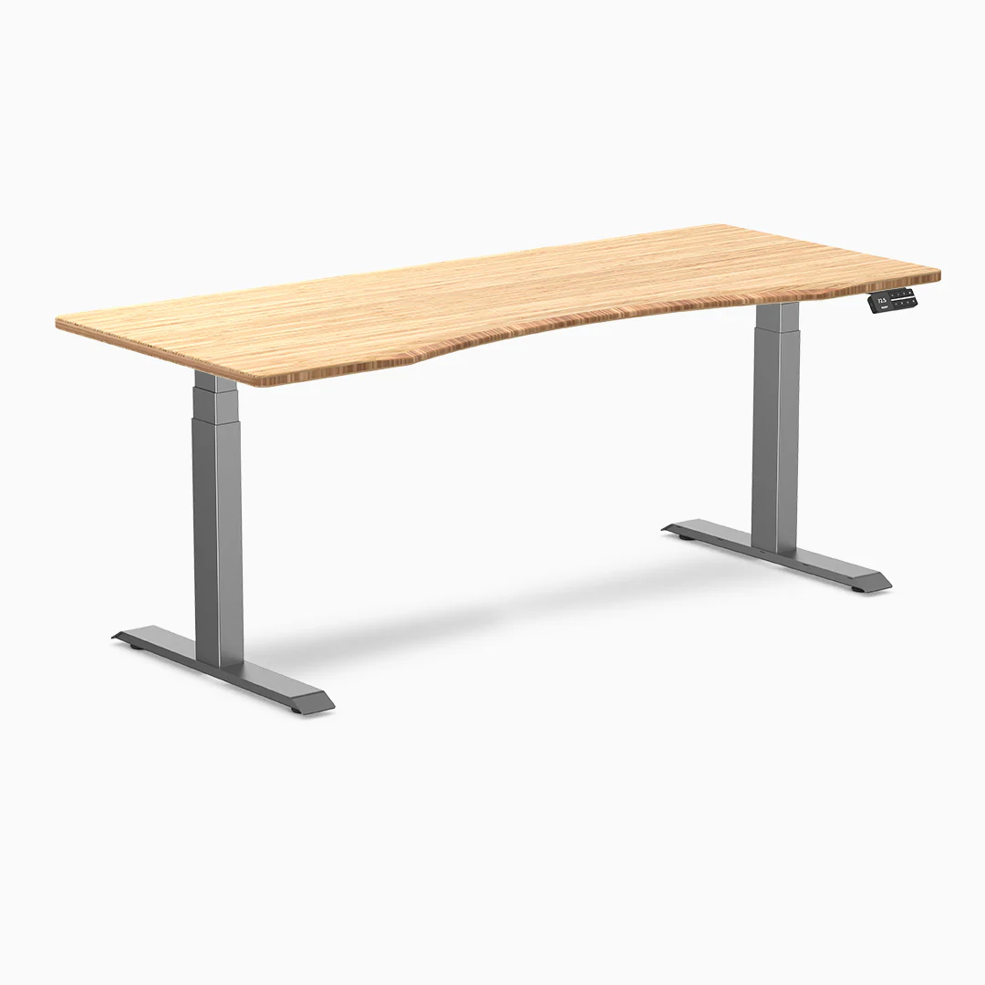Desky Dual Ergo Edge Sit Stand Desk - Image 18