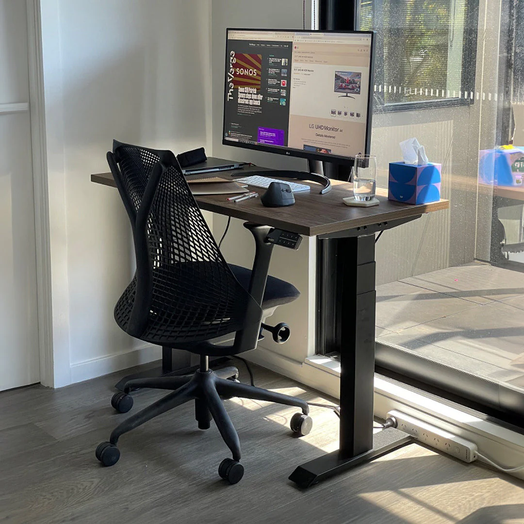Desky Dual Mini Sit Stand Desk - Image 14