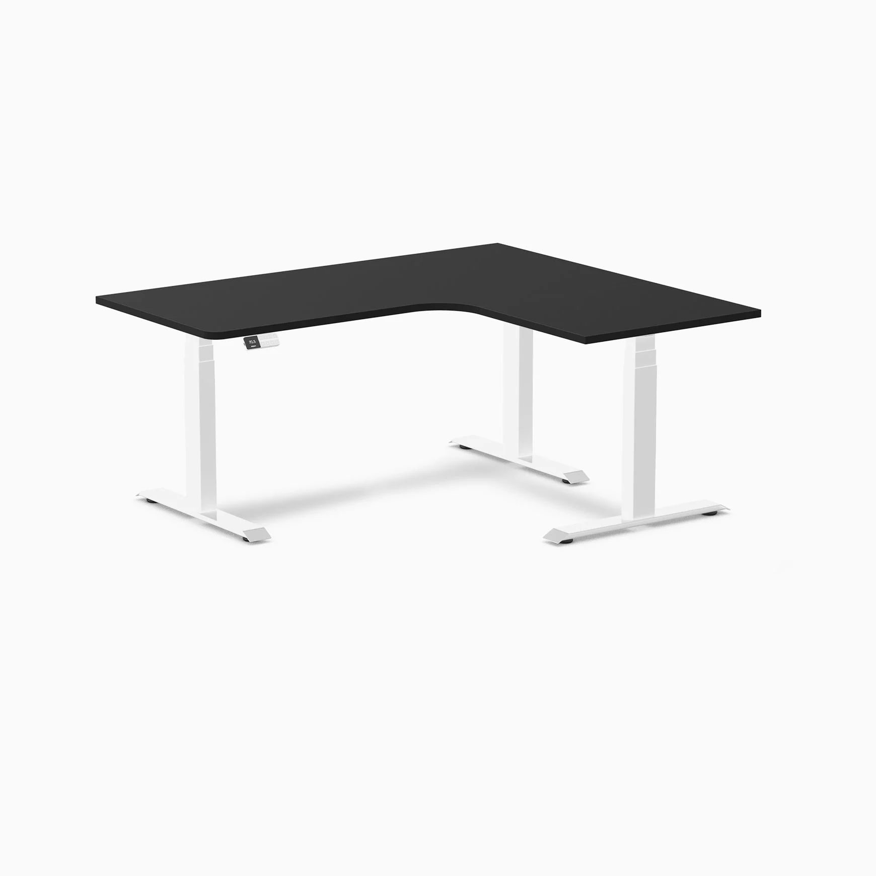 Desky L-Shape Melamine Sit Stand Desk - Image 51