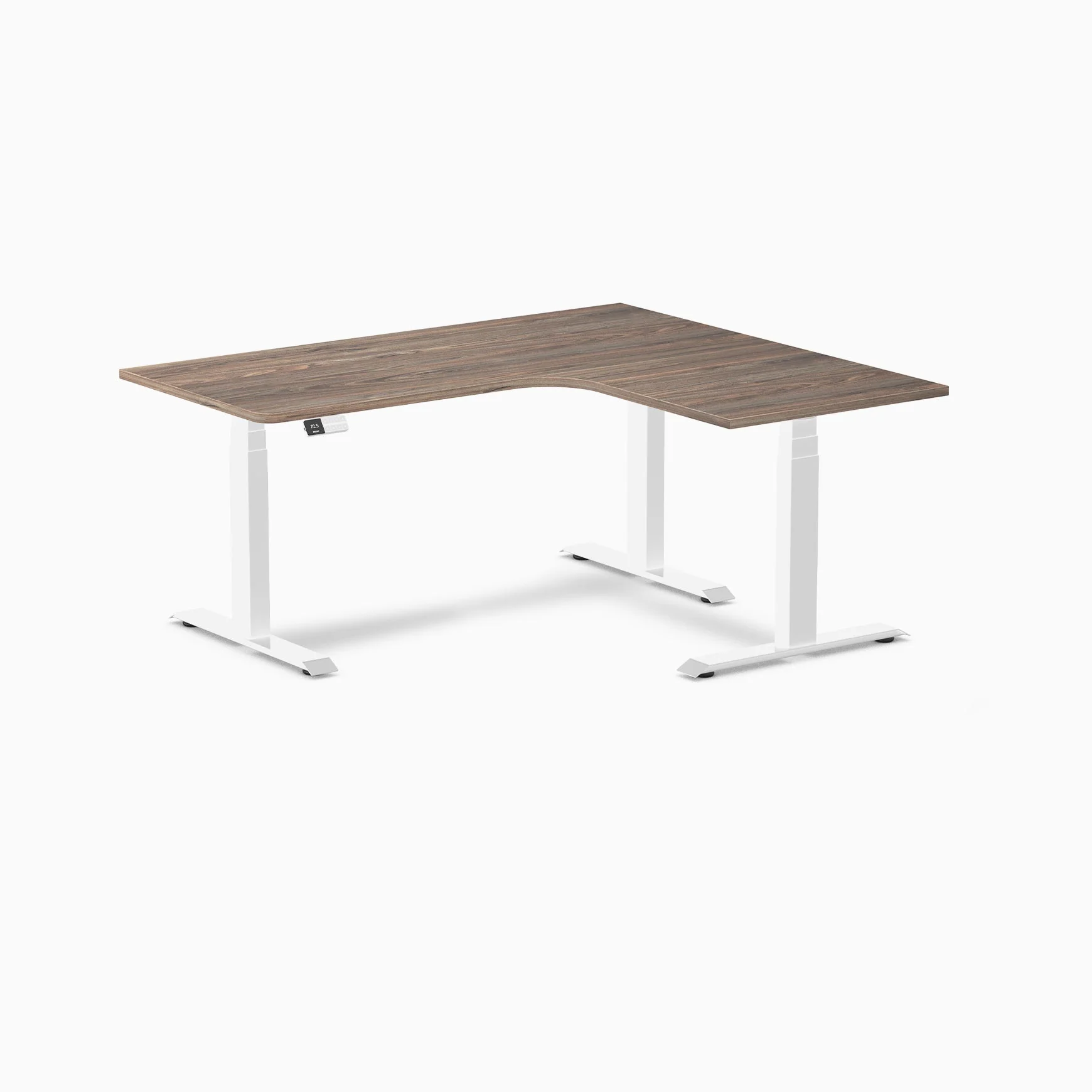 Desky L-Shape Melamine Sit Stand Desk - Image 63