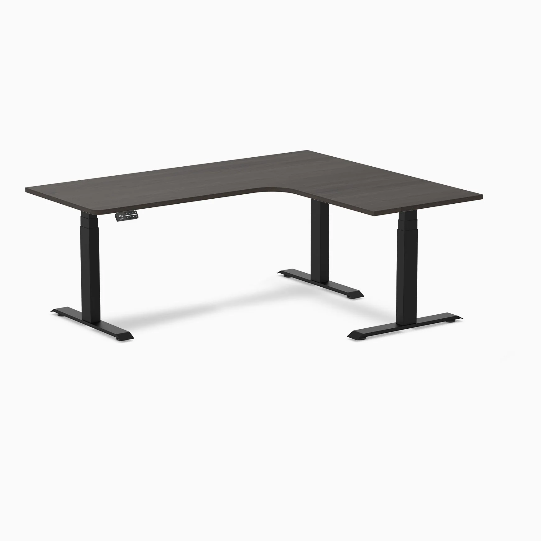 Desky L-Shape Melamine Sit Stand Desk - Image 70