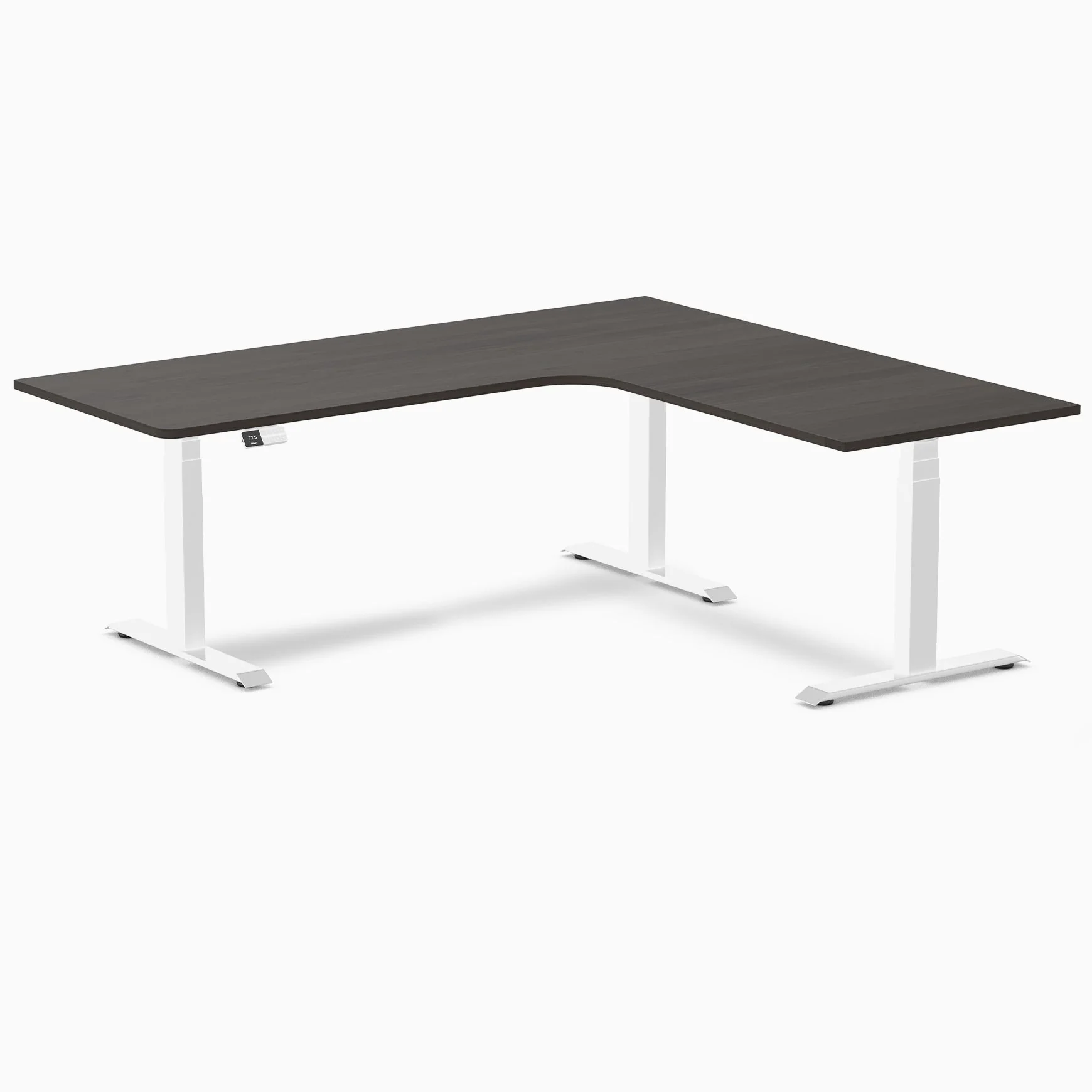 Desky L-Shape Melamine Sit Stand Desk - Image 73