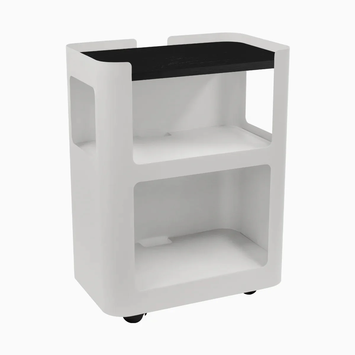 Desky Minimal Open Mobile Pedestal - Image 19