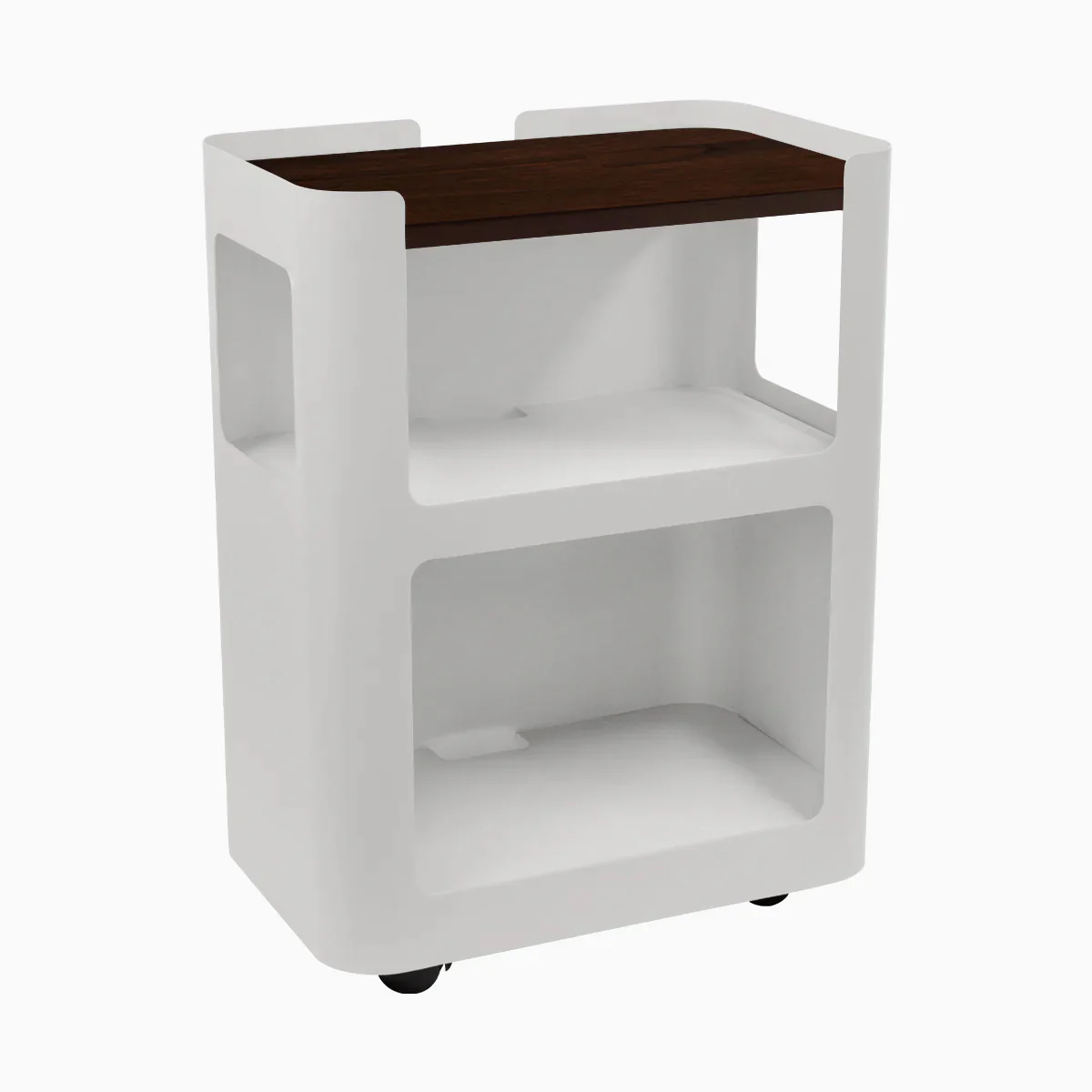 Desky Minimal Open Mobile Pedestal - Image 31
