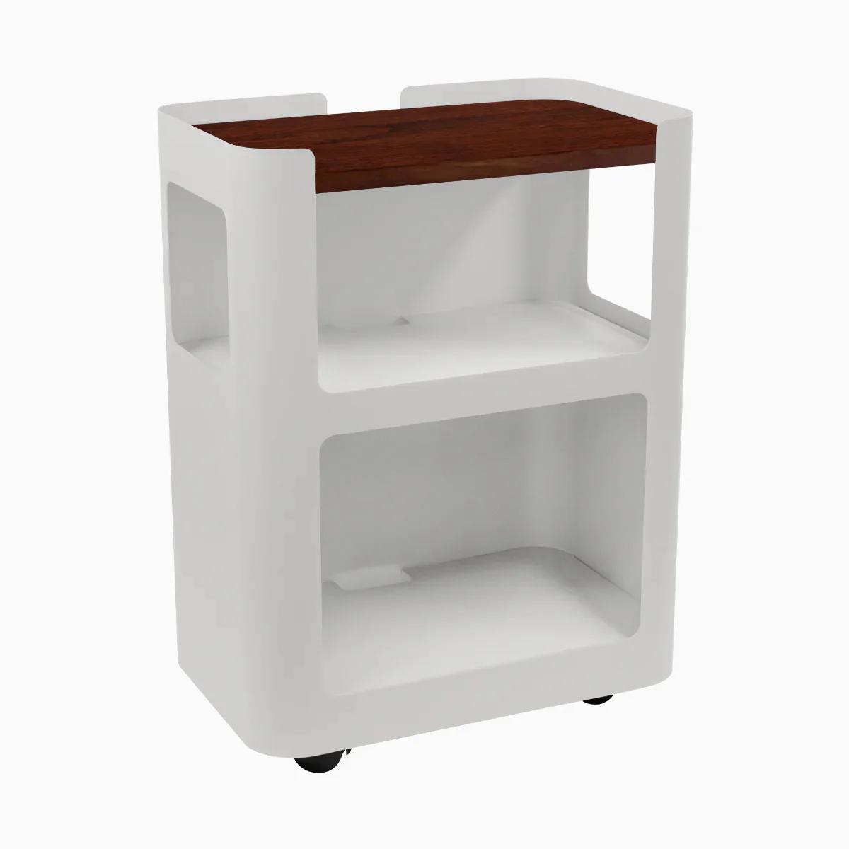 Desky Minimal Open Mobile Pedestal - Image 34