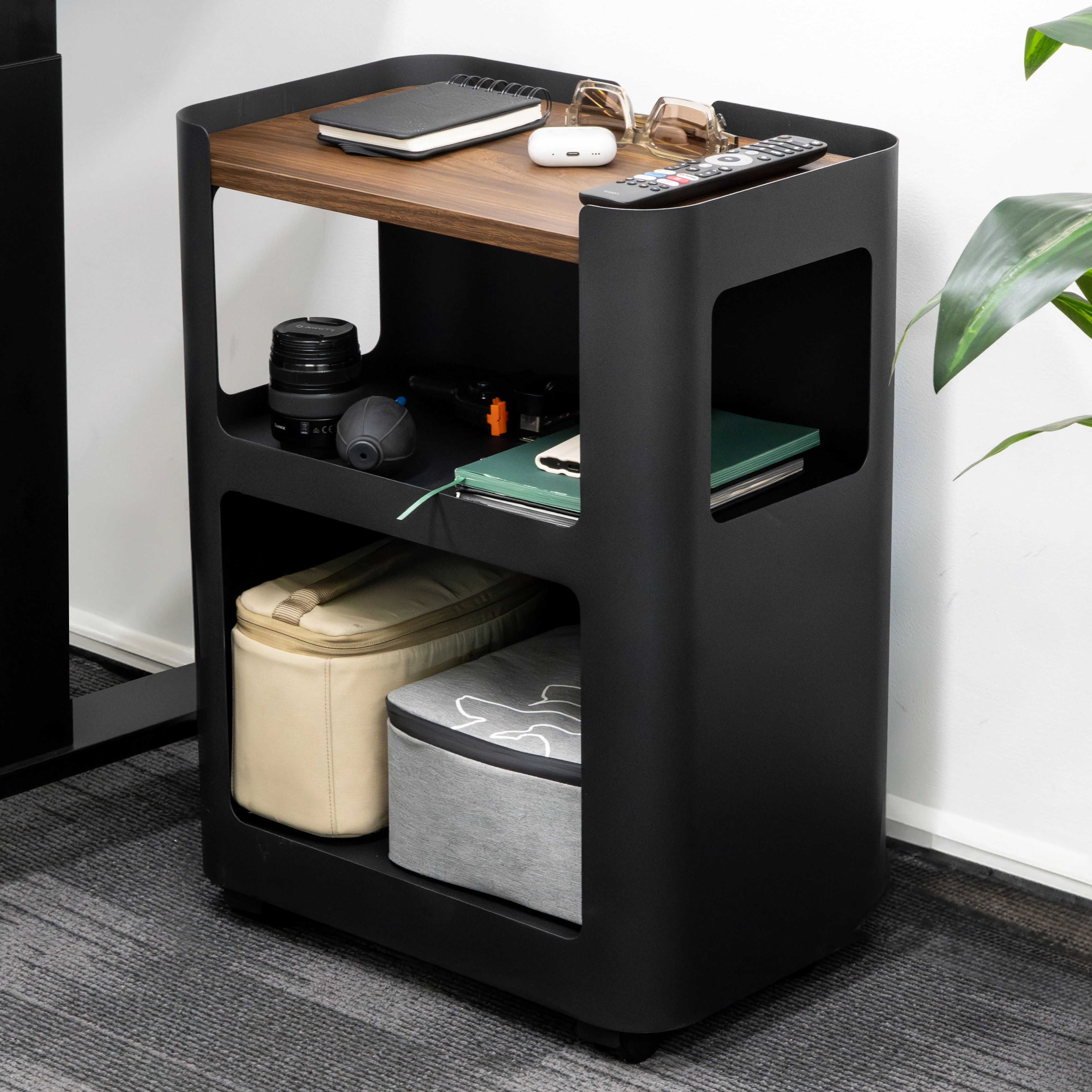 Desky Minimal Open Mobile Pedestal - Image 4