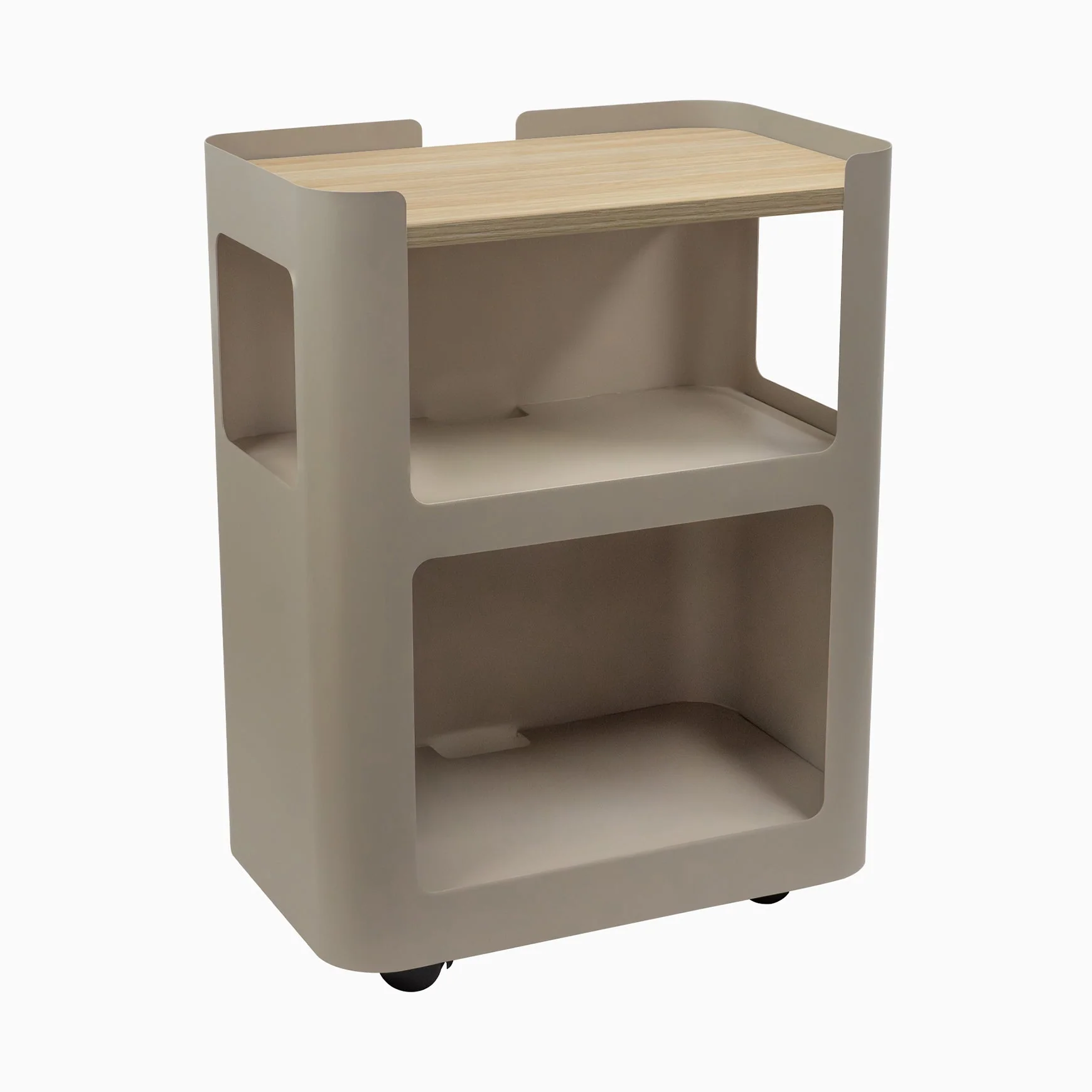 Desky Minimal Open Mobile Pedestal - Image 52