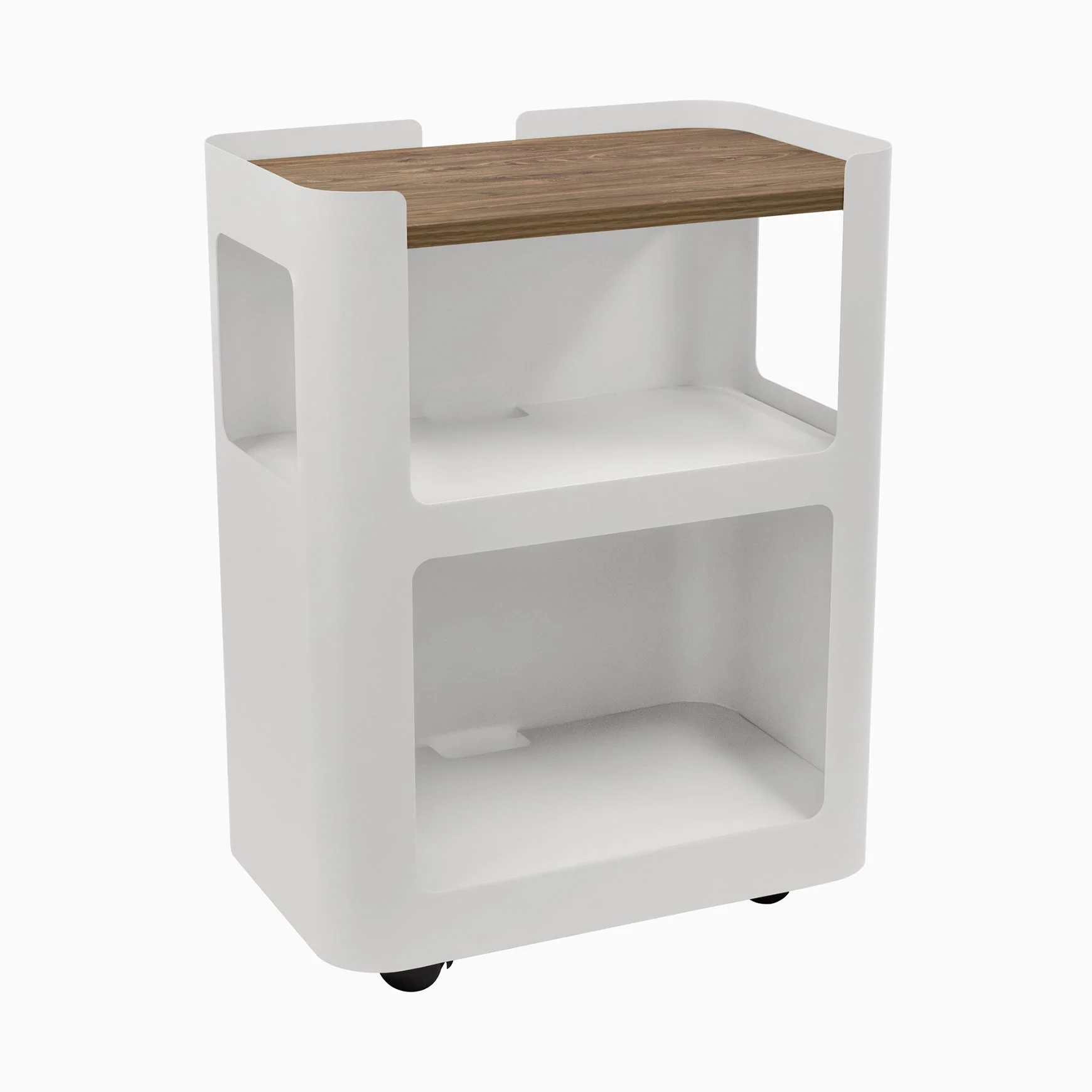 Desky Minimal Open Mobile Pedestal - Image 54