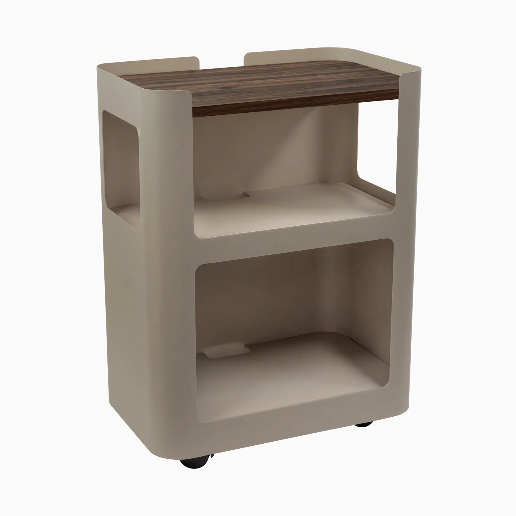 Desky Minimal Open Mobile Pedestal - Image 58