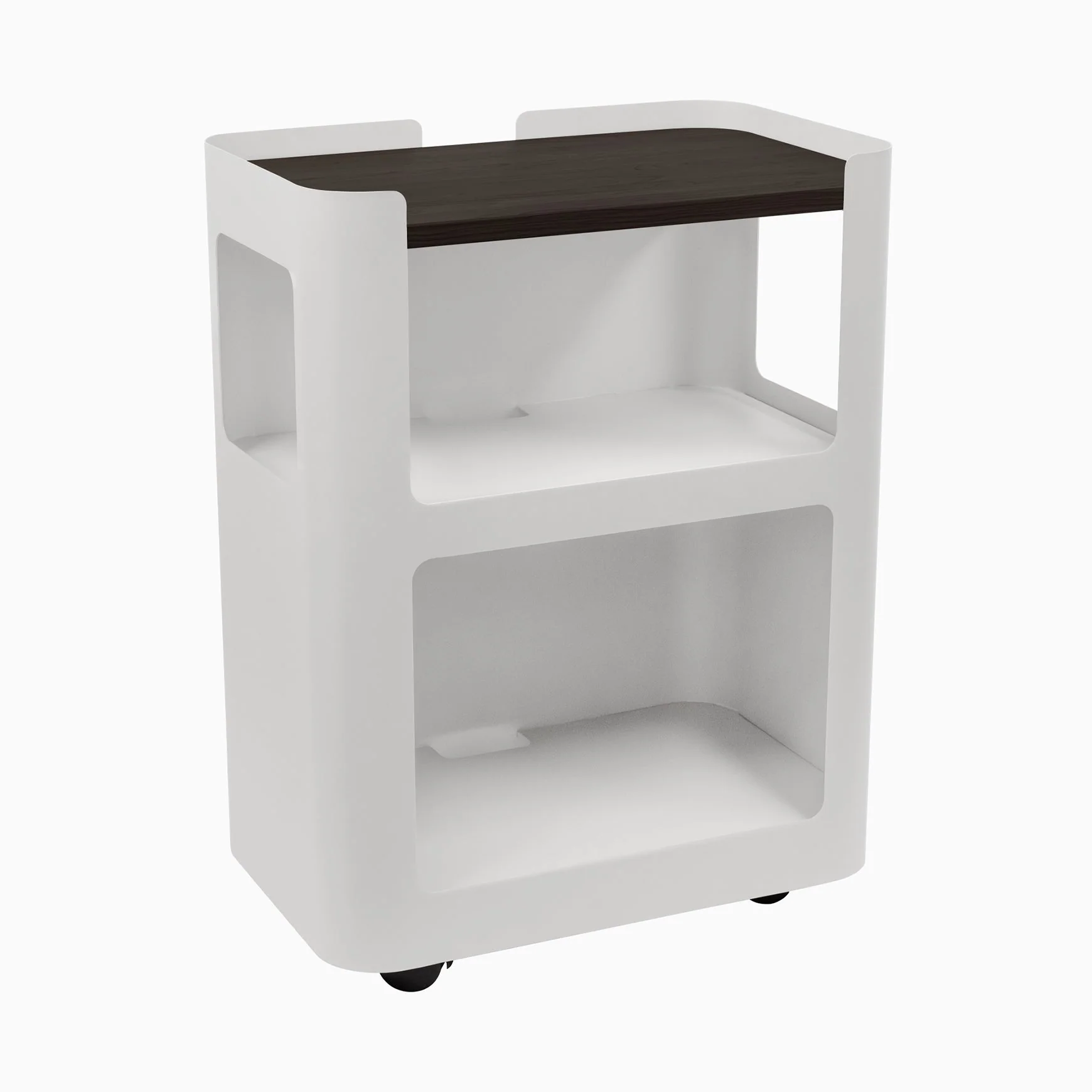 Desky Minimal Open Mobile Pedestal - Image 66