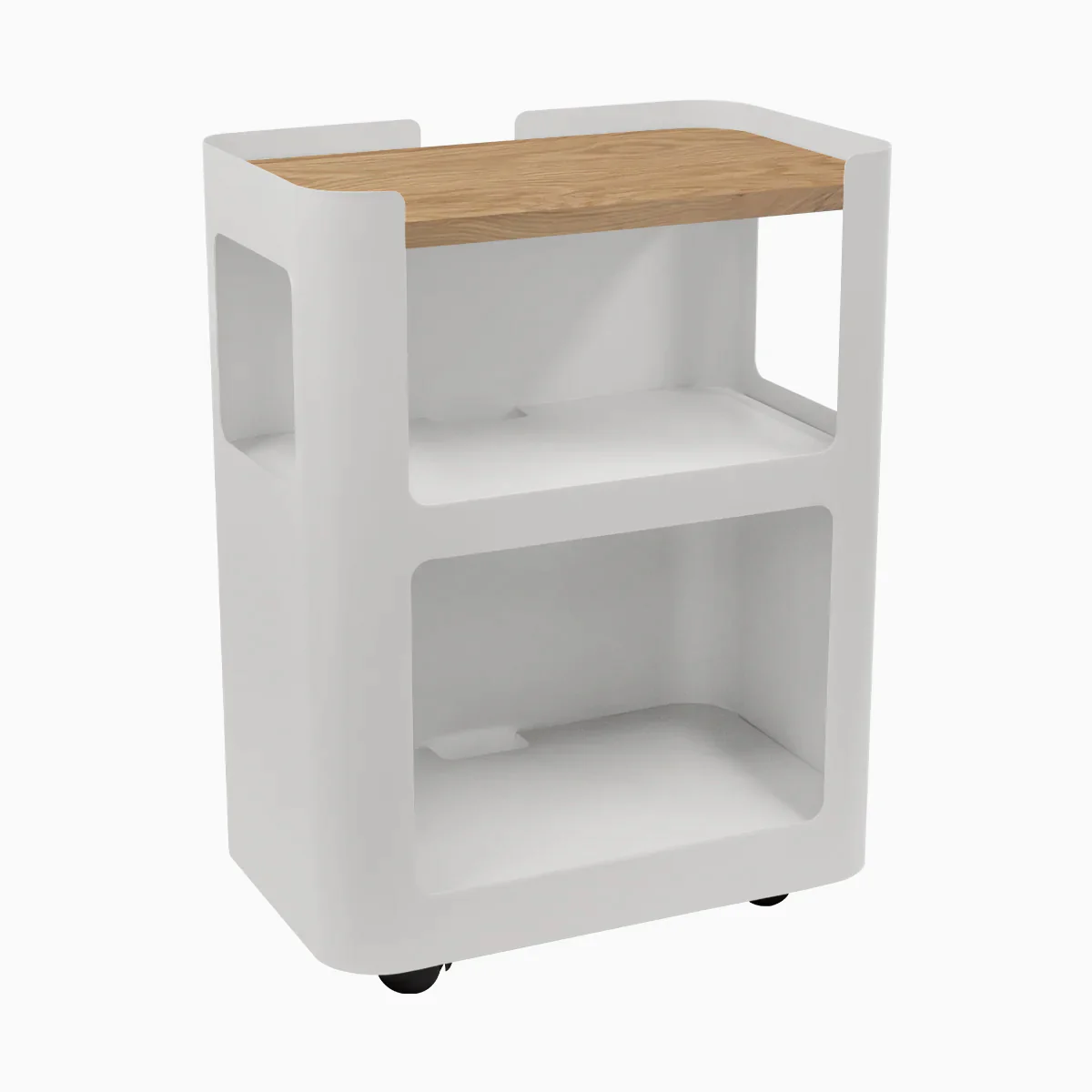 Desky Minimal Open Mobile Pedestal - Image 72