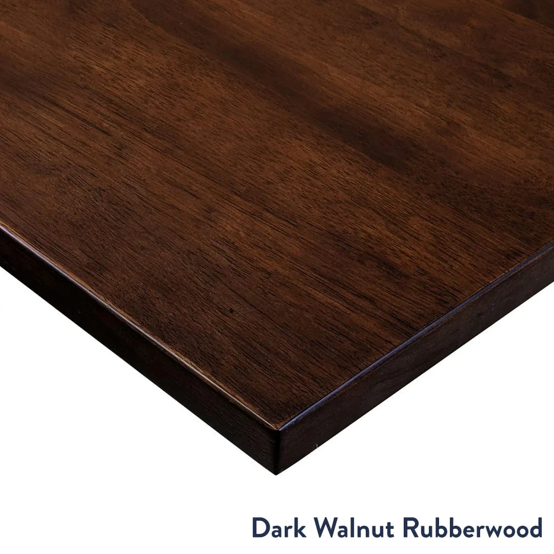 Desky Dual Rubberwood Sit Stand Desk - Image 4