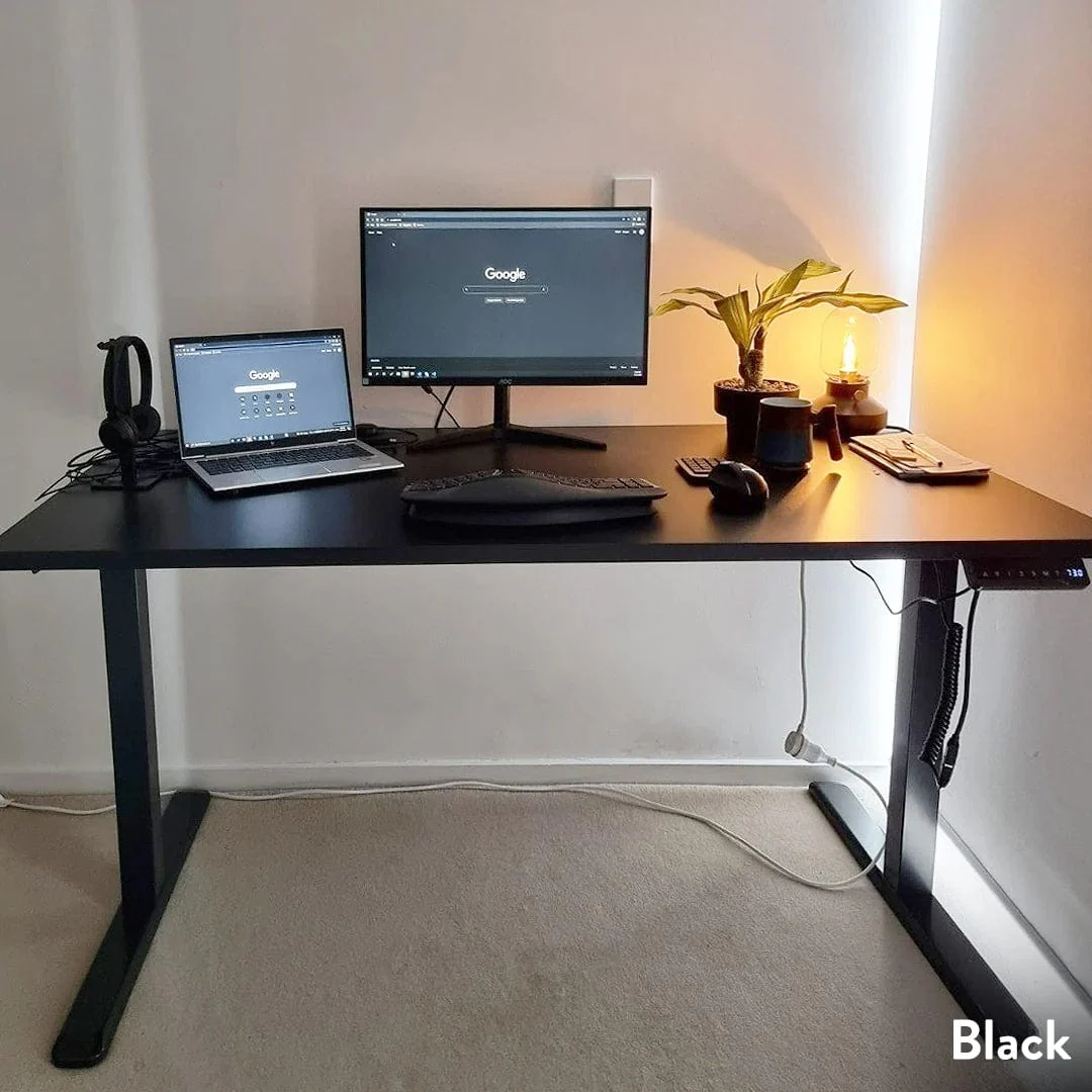 Desky Single Sit Stand Desk - Image 3