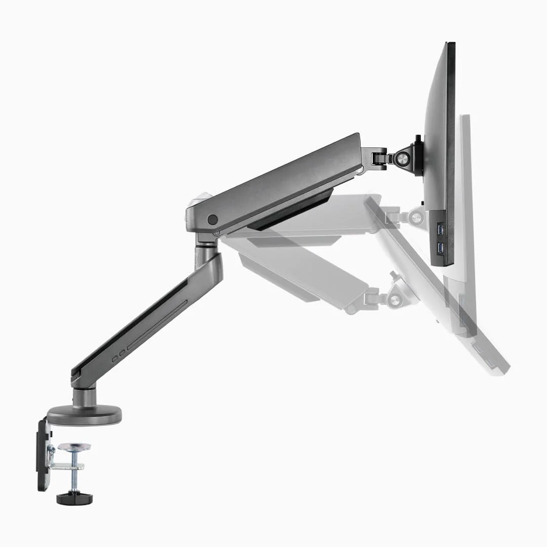 Desky Single LED Monitor Arm - Image 12