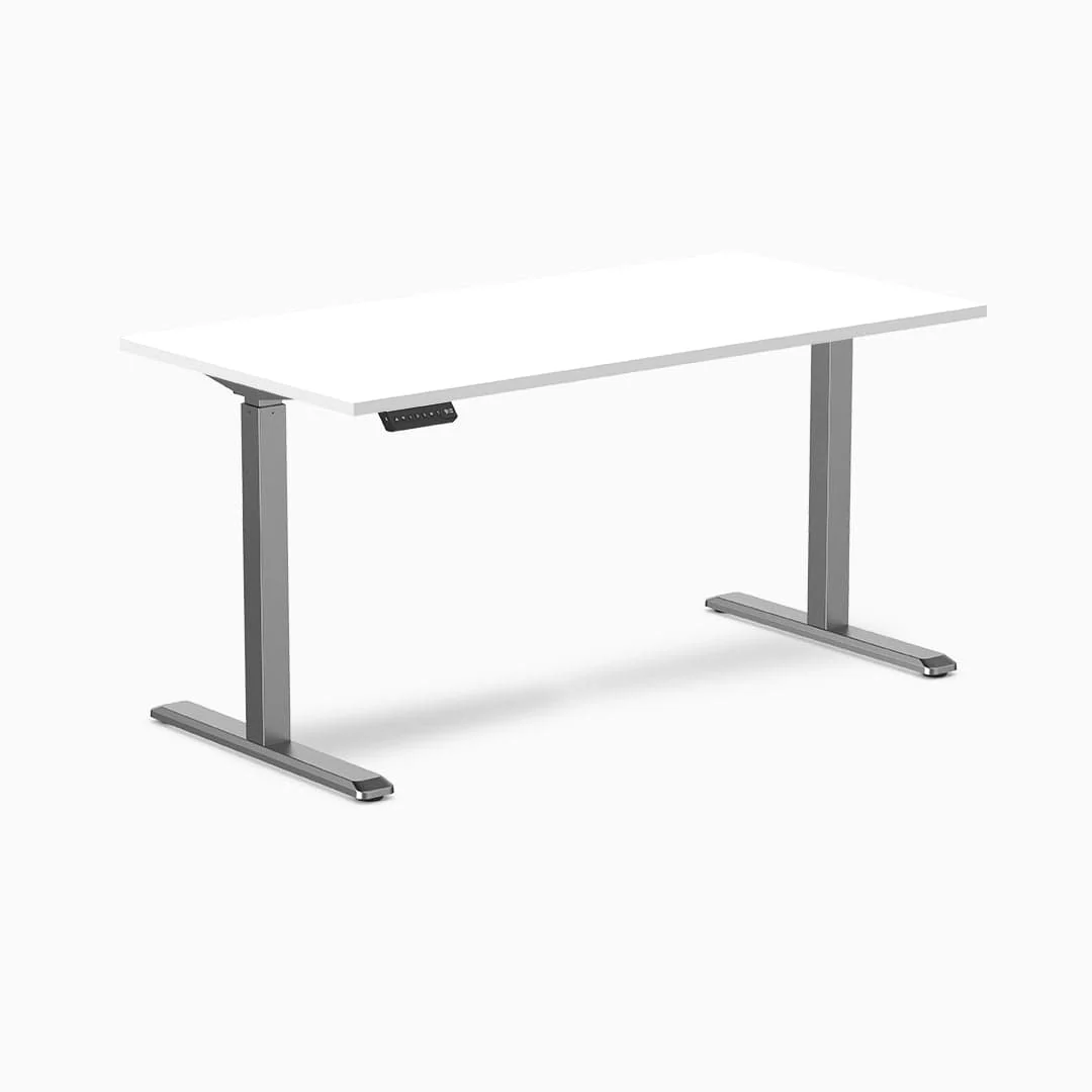 Desky Single Sit Stand Desk - Image 8