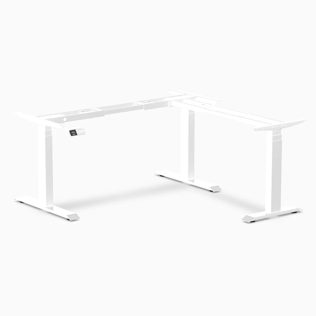 Desky Sit Stand L-Shape Desk Frame - Image 4
