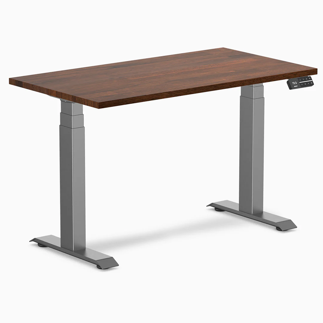 Desky Dual Mini Rubberwood Sit Stand Desk - Image 15