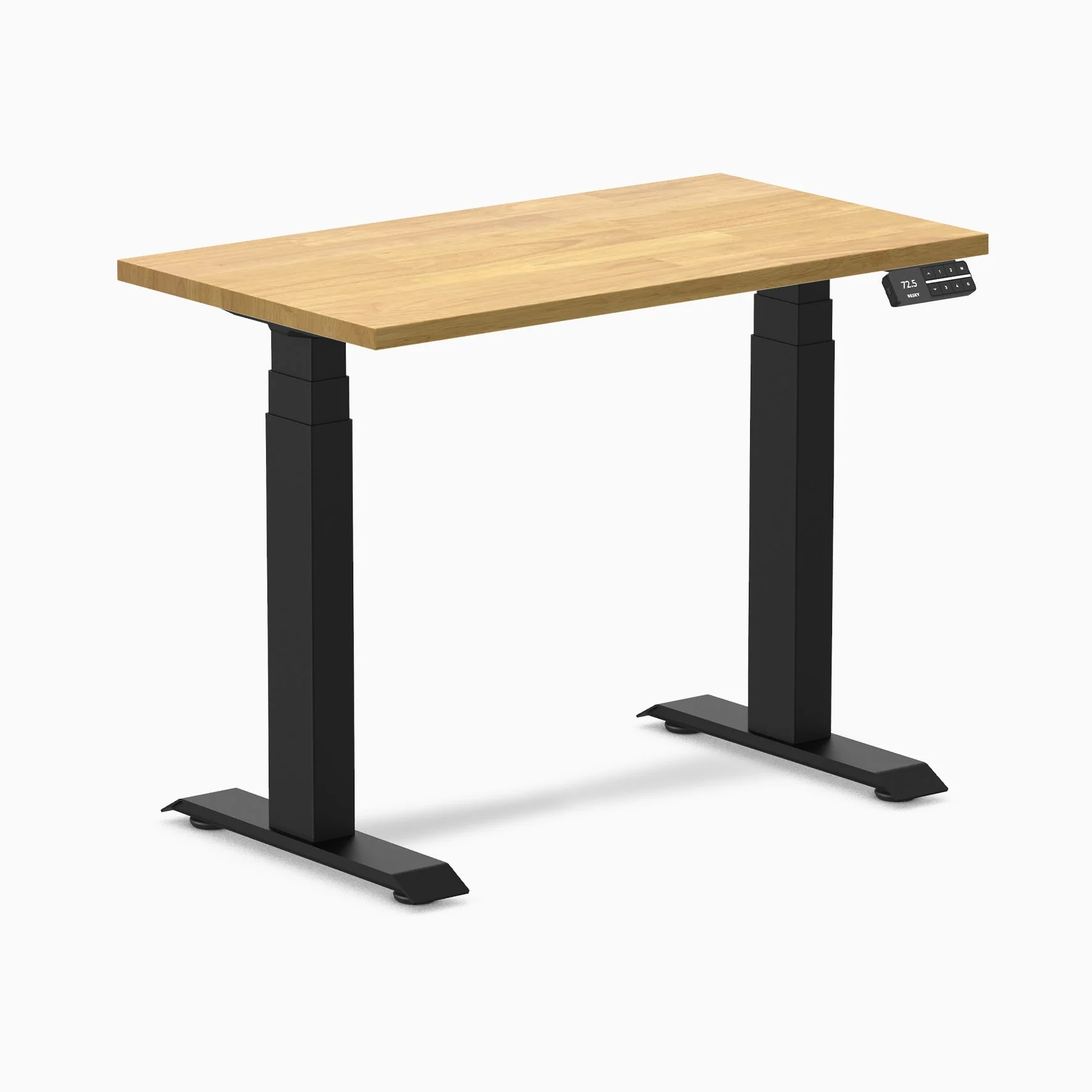Desky Dual Mini Rubberwood Sit Stand Desk - Image 63