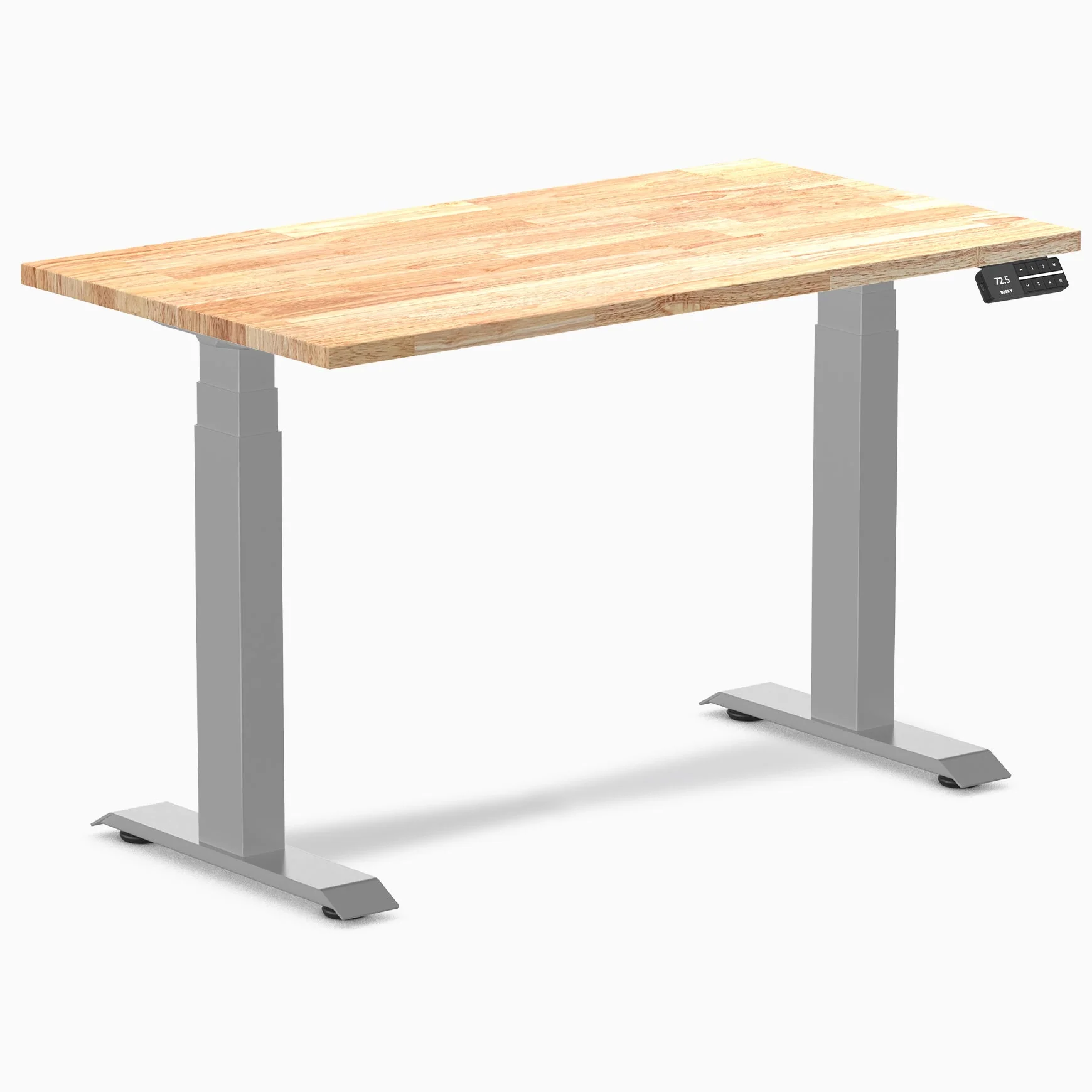 Desky Dual Mini Rubberwood Sit Stand Desk - Image 71