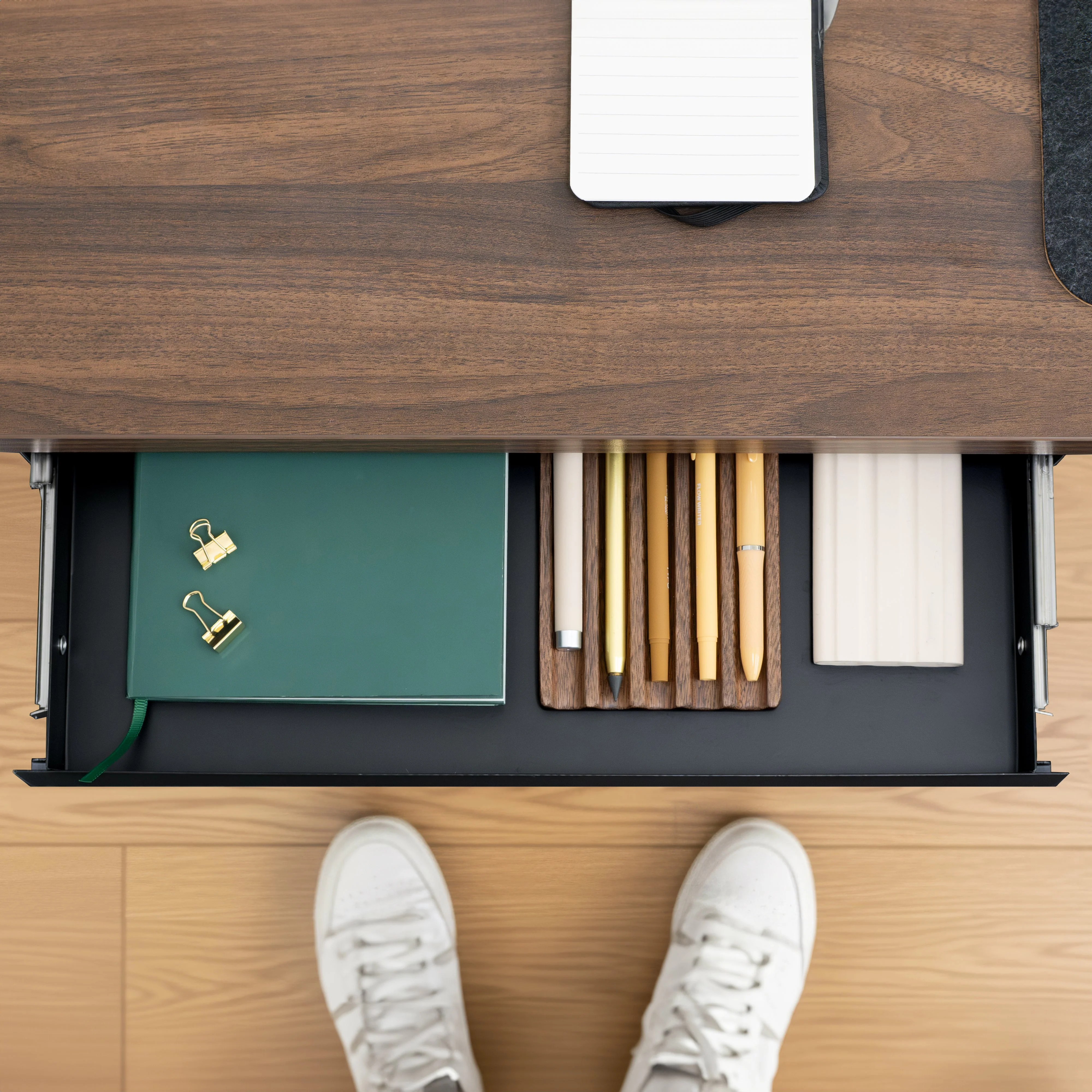 Desky Ultra Slim Under Desk Drawer - Image 6